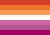 the lesbian pride flag