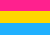 the pansexual pride flag